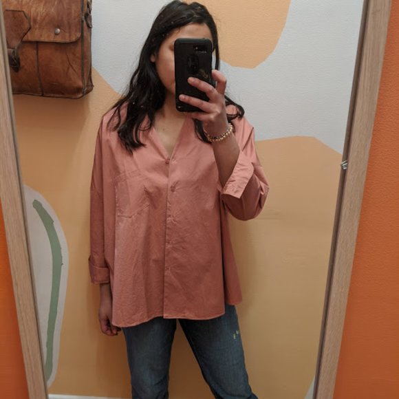 COS Button-Down Blouse - Picture 5 of 6